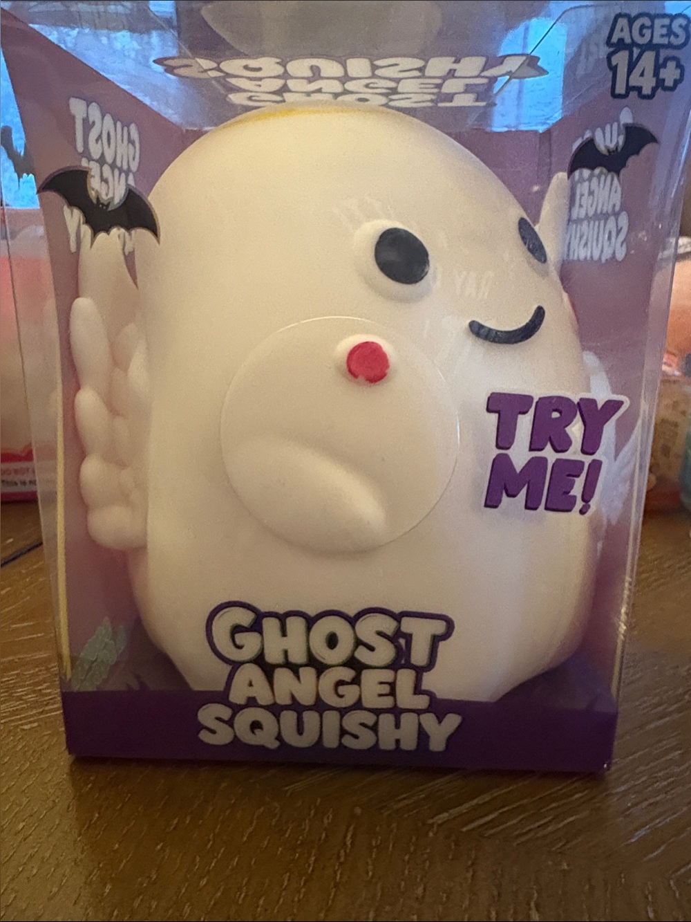 NIB JUMBO Ghost Angel Squishy Soft Toy - PRICED TO SELL